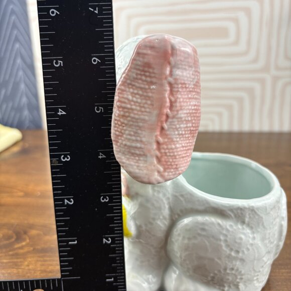 Vintage Relpo Dog Planter Ceramic Puppy Vase Kitsch Nursery Decor for Dog Lovers - Picture 15 of 16